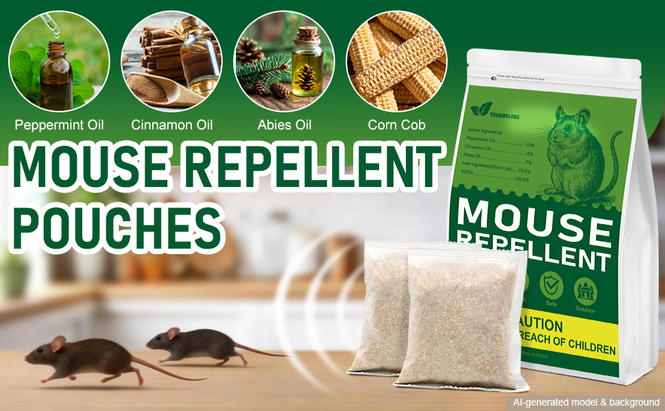 peppermint oil for rodents