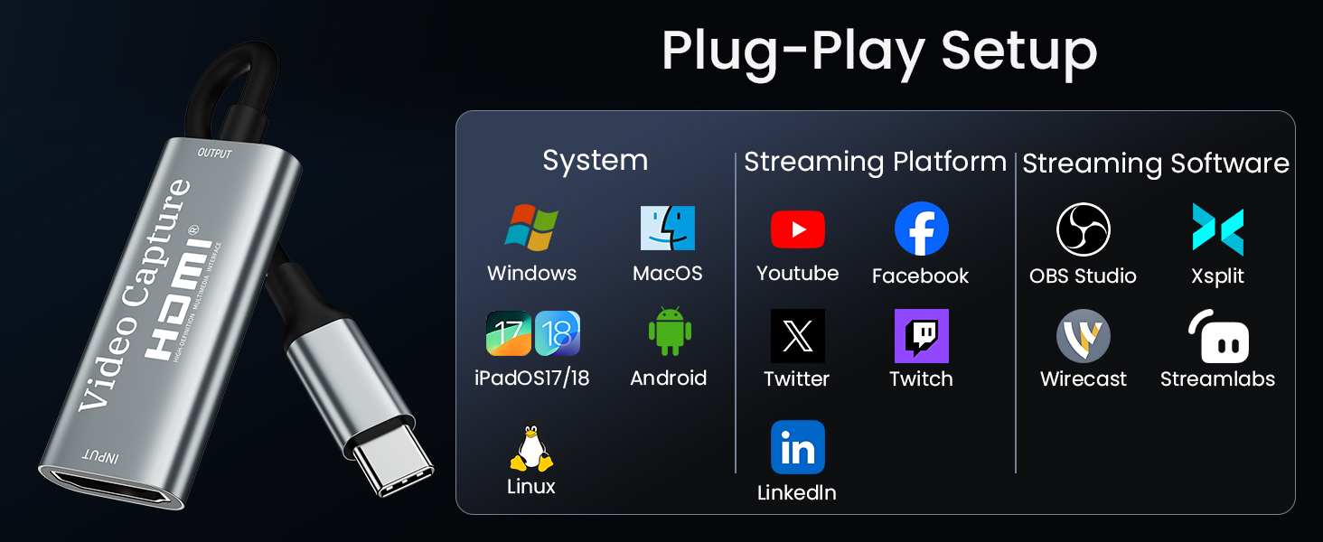 capture card Capture Card for Streaming video capture card capture card for switch