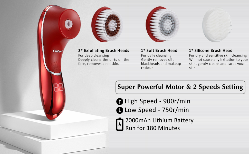 Face cleansing brush
