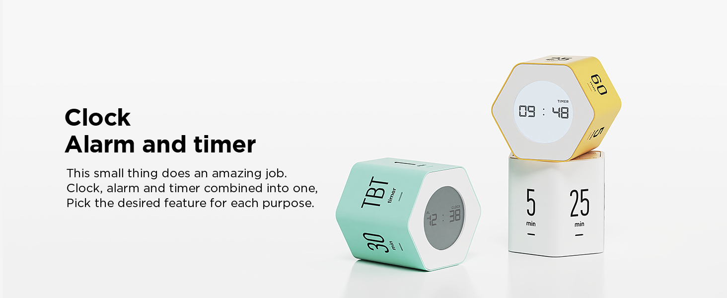 Clock, alarm and timer