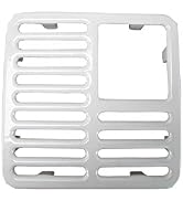 GSW Cast Iron Porcelain Floor Sink Top Grate with Ceramic Surface FS-T3/4, 9-?” x 9-?” x 1-¼” - P...