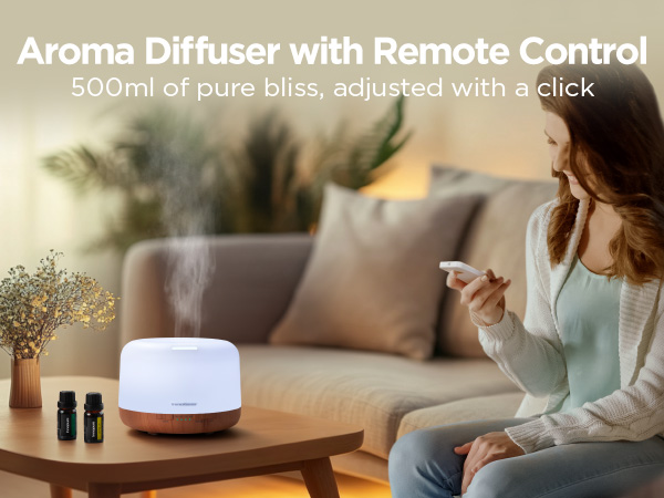 diffuser with essential oils