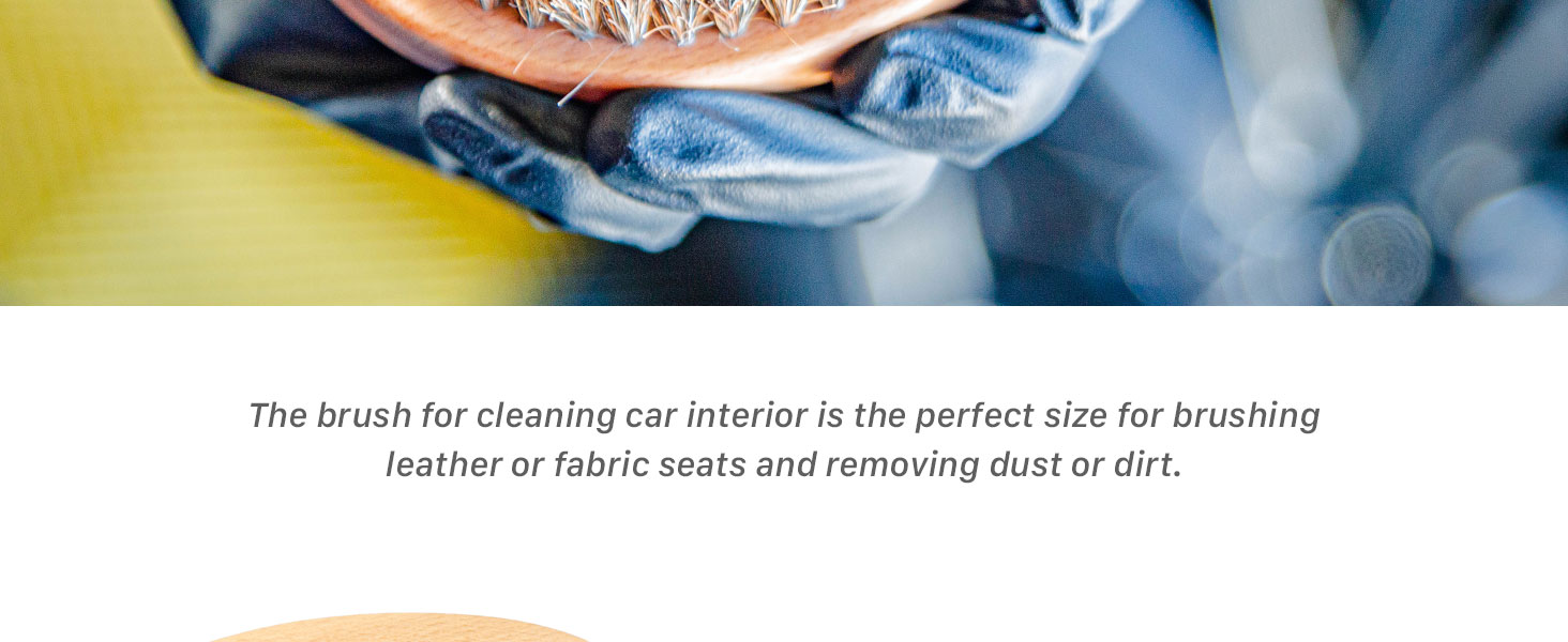 car interior cleaning brush