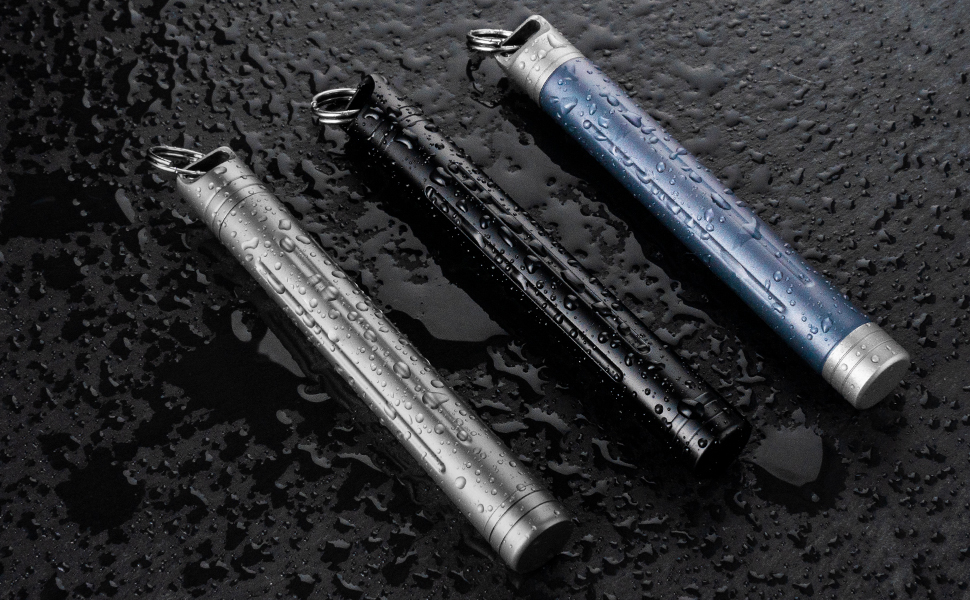 waterproof titanium container