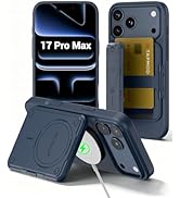 PROfezzion for iPhone 17 Pro Max Case Wallet 3-Card Holder with MagSafe, Triple-Sided Magnets, RF...