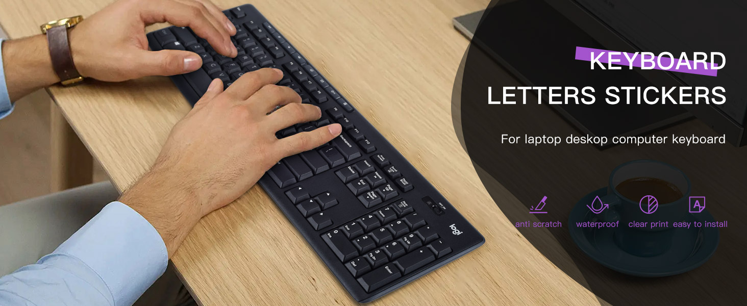 english Keyboard Stickers