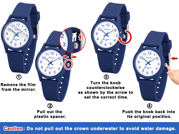 kids analog watch