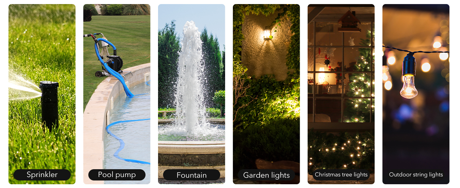 outdoor timers waterproof