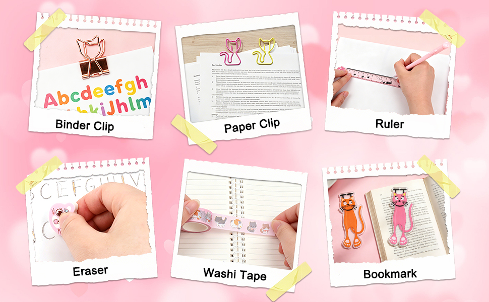 cat school supplies