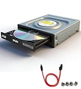 GODBPNYMU 24X Built-in Optical Drive for PC and Tower Chassis Disc duplicator,DVD/CD Read/Write D...