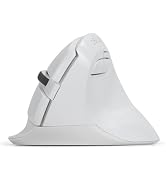 DELUX Wireless Ergonomic Mouse, Vertical Mouse for Small Hand, Silent Click Ergonomic Mouse, Up t...