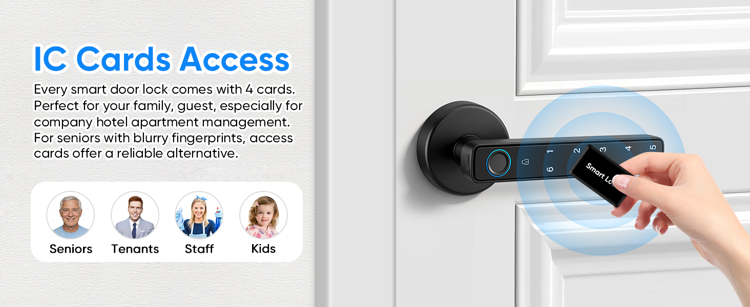Smart Door Lock with Knob