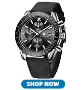 BENYAR Watch for Men Analog Quartz Chronograph Waterproof Luminous Designer Mens Wrist Watches Bu...