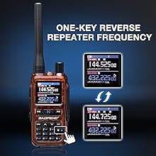 One-Key Reverse Repeater Frequency