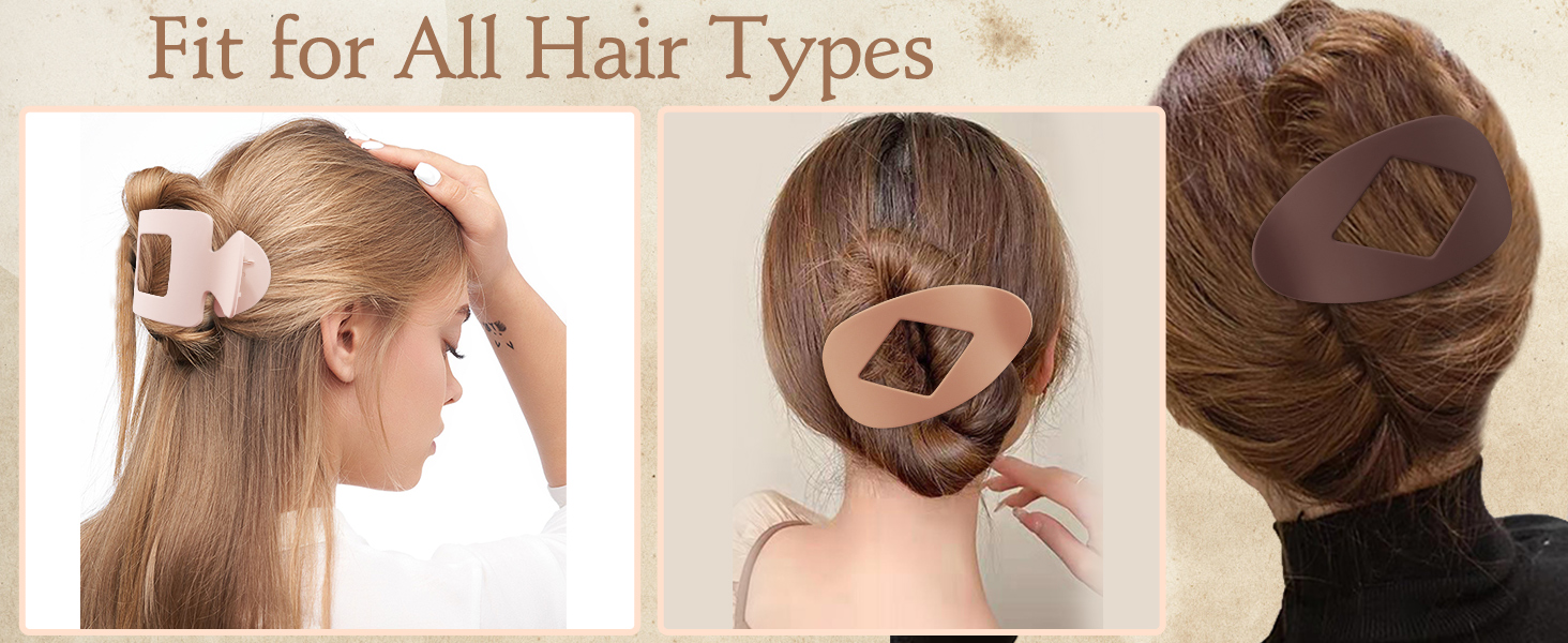 flat hair clips fit for all hair types