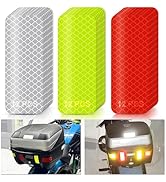 Reflective Stickers - PSLER 36 PCS High Visibility Reflective Tape Waterproof Reflective Strips B...