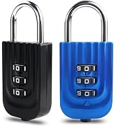 UP Security Gym Lock with Code, Combo Lock for Locker, Outdoor Padlock Weatherproof, Small Combin...