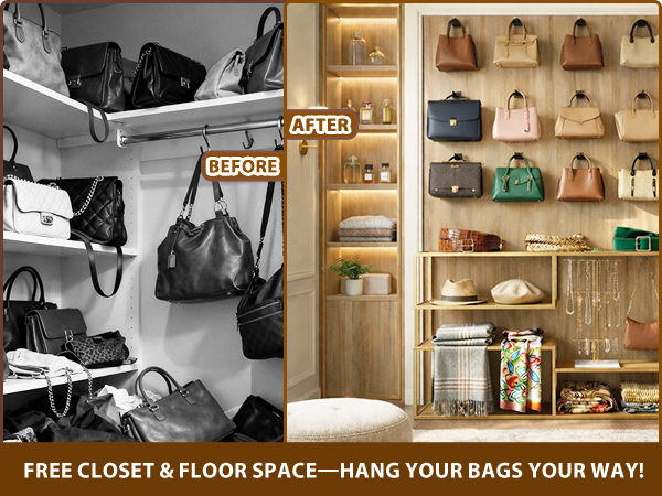Mounted rack offers practical storage with stylish design.