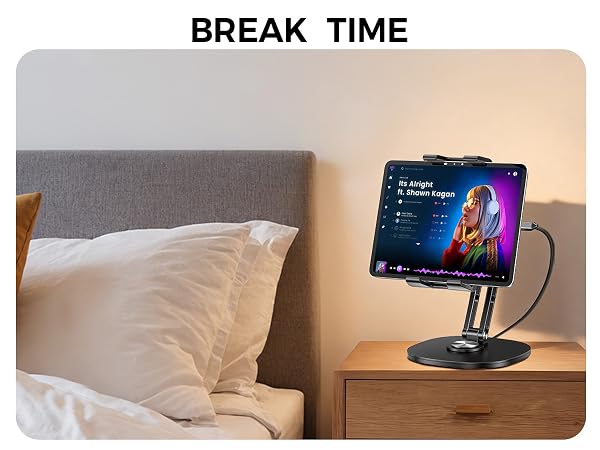 tablet stand for bed