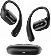 Yistao Open Ear Headphones with 35 Hours Playtime, True Wireless Air Conduction Earbuds Featuring...