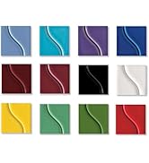 Sax True Flow Gloss Glaze Set, Assorted Gloss Colors, Set of 12 Pints - 406469