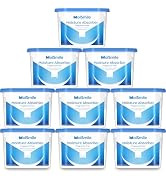 Moismile Moisture Absorbers 9 Pack, Fragrance-Free Closet Dehumidifier for Bathroom, Car & Baseme...