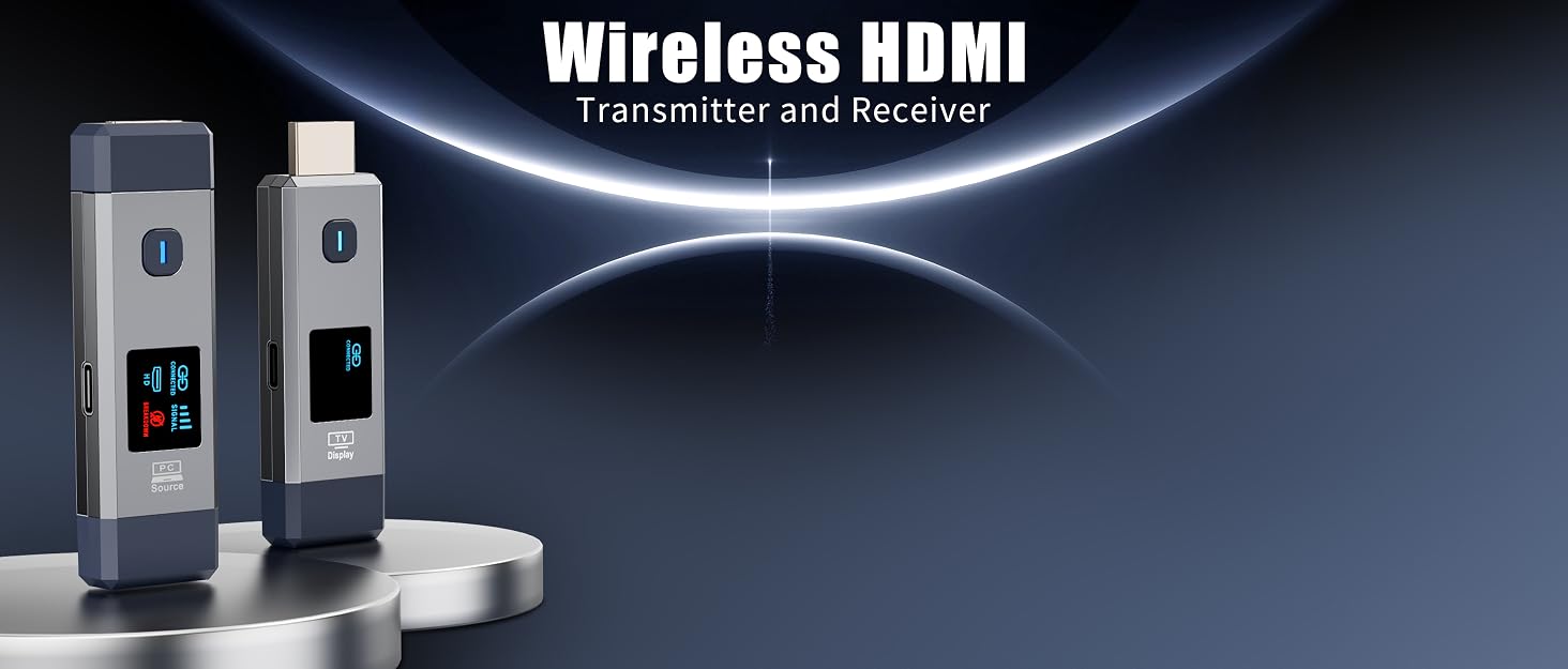 Wireless HDMI Transmitter and Receiver