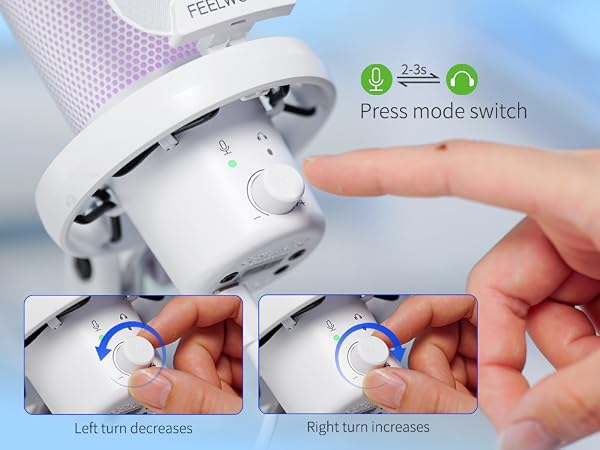 Press mode switch