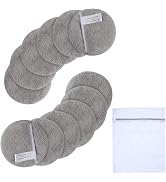 SUNLAND Reusable Makeup Remover Pads for Face,Eyes ,Lips Microfiber Face Cleansing Gloves Washabl...
