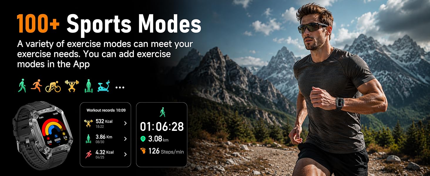 100+ Sports Modes