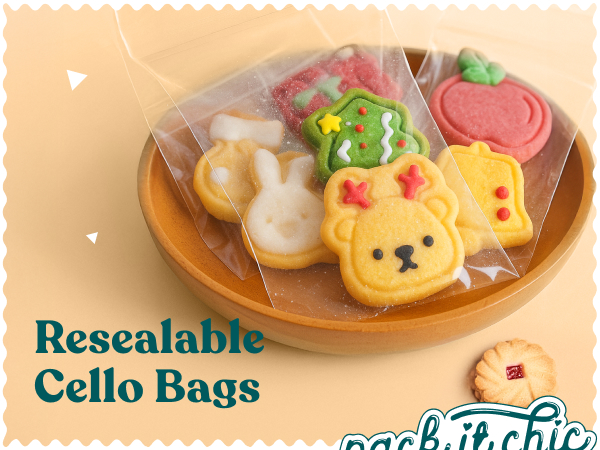 Resealable Cello Bags