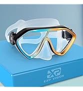 Scuba Diving Mask for Adults - Premium Anti-Fog Snorkeling Mask Comfortable & Leak-Proof Swim Gog...