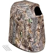 WTVIDAS Pop Up Ground Blind,Portable Hunting Blind for Duck Turkey Deer Hunting
