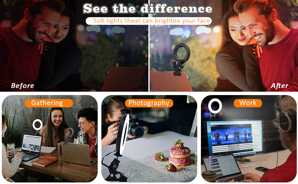 zoom lighting for computer