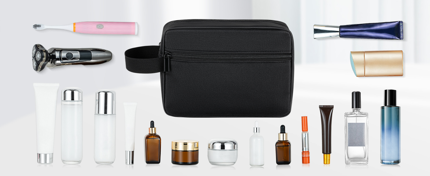 Spacious Storage, One Bag for All Your Travel Essentials.