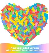 1.2LBS Ultimate Confetti, Multicolor Biodegradable Confetti - Rectangular Fluttering Tissue Paper...