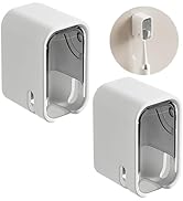 QTRQTR Toothbrush Holder Wall Mounted Toothbrush Holders for Bathrooms, Tooth Brush Holder for Tr...