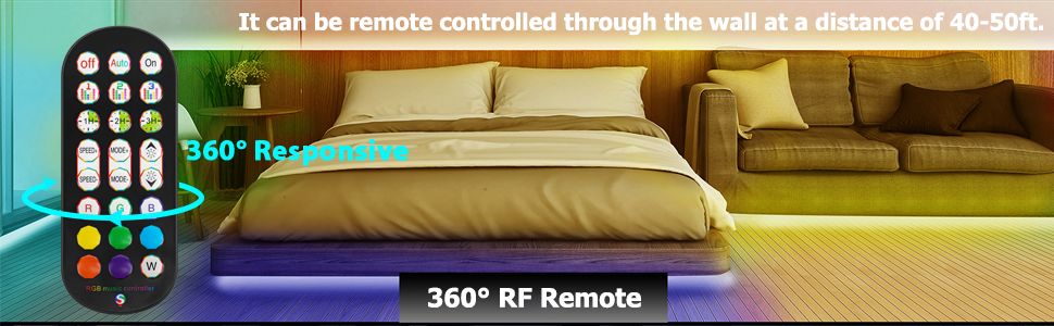 rgb led strip lights with remote