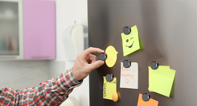 CERAMIC MAGNETS WITH ADHESIVE BACKING