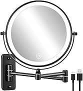 Wall Mounted Lighted Makeup Mirror
