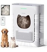 uahpet Pet Air Purifier for Home, Reduce Pet Hair, Dander, Odors, Dust, Smoke for Large Rooms up ...