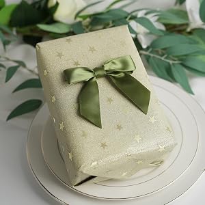 moss green satin ribbon bows
