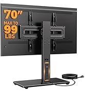 Perlegear Universal Swivel TV Stand,PGTVS48B