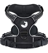 Joytale No Pull Dog Harness Medium Sized Dog, Reflective Pet Vest with Front Clip, Adjustable Sof...
