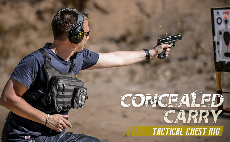 concealed carry tactical chest bag