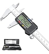 HDLNAK Precision Digital Caliper 6 inch/150 cm - Accurate 0.01" Measurement Tool for Micrometers ...