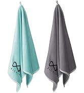 INFICRIME 2 Pack Microfiber Gym Towels, 380 GSM 15"x31" Bigger Size Super Soft Quick-Drying Towel...