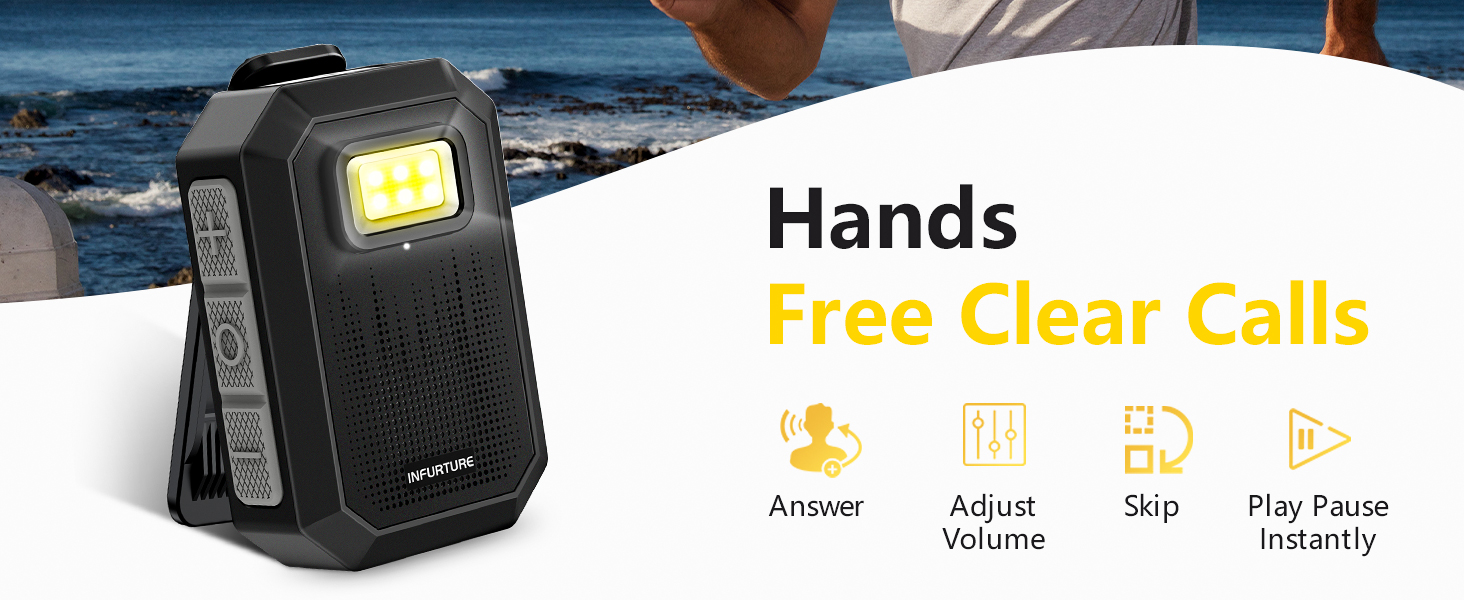 Waterproof Clip-On Portable Speaker