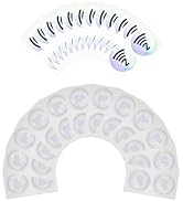 DAMILA NFC Tags Sticker 25mm - 24 Packs NTAG215 NFC Chip with Laser Waterproof Decal, Blank NFC T...