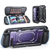 FASTSNAIL Switch 2 Dockable Case Cover for Nintendo 2 2025 & PC Front Cover | TPU Protective Case...